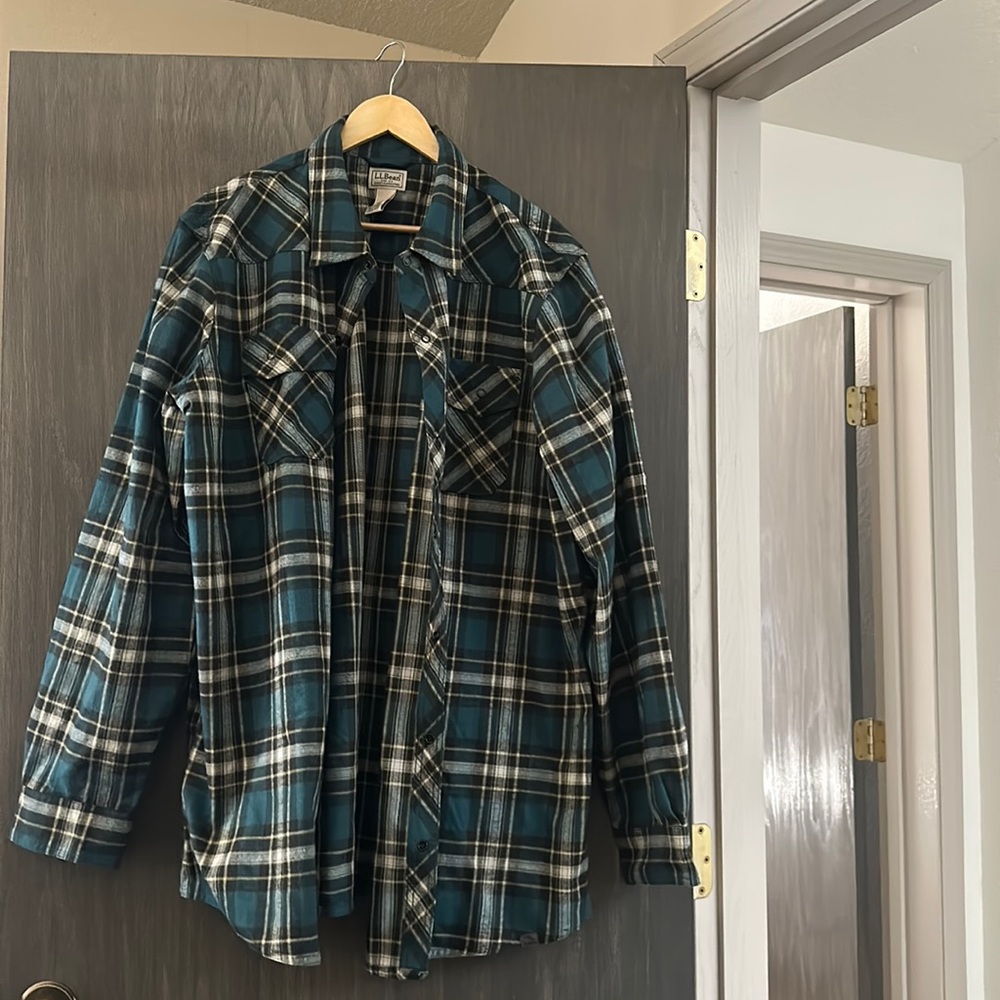 LL Bean Flannel XXL TALL